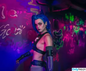 Jinx Cosplay Arcane / LeagueLegends / jinxedyumeria фото голая #0257