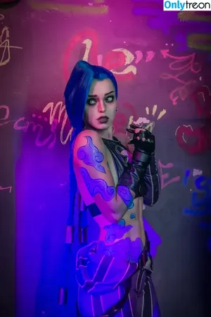 Jinx Cosplay Arcane / LeagueLegends / jinxedyumeria фото голая #0258