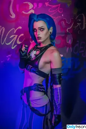 Jinx Cosplay Arcane / LeagueLegends / jinxedyumeria фото голая #0259