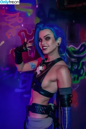 Jinx Cosplay Arcane / LeagueLegends / jinxedyumeria фото голая #0262