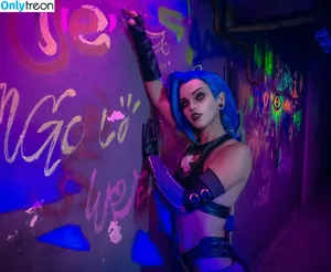 Jinx Cosplay Arcane / LeagueLegends / jinxedyumeria фото голая #0263