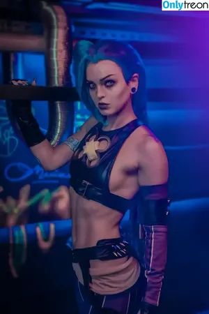 Jinx Cosplay Arcane / LeagueLegends / jinxedyumeria фото голая #0264