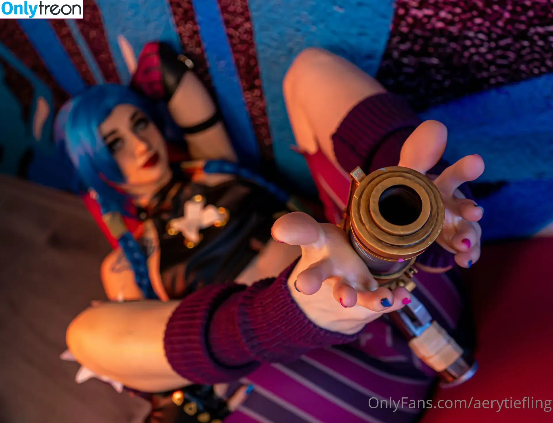 Jinx Cosplay Arcane nude photo #0040 (LeagueLegends / jinxedyumeria)
