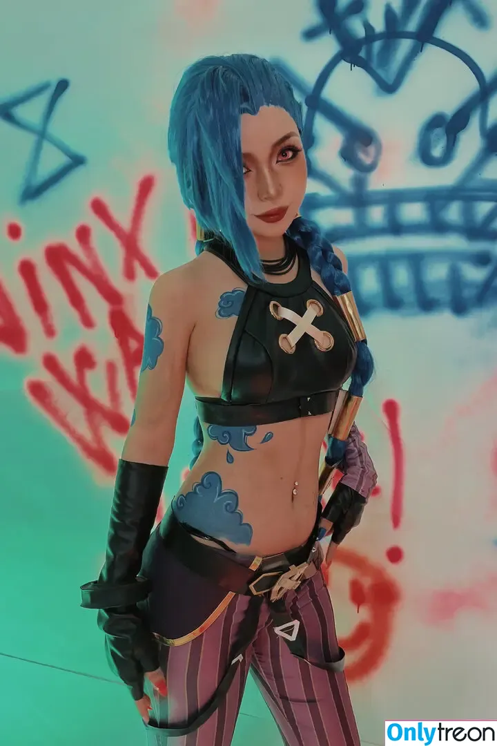 Jinx Cosplay Arcane nude photo #0051 (LeagueLegends / jinxedyumeria)