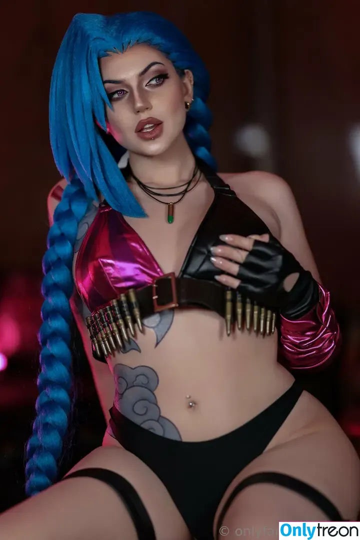 Jinx Cosplay Arcane nude photo #0133 (LeagueLegends / jinxedyumeria)