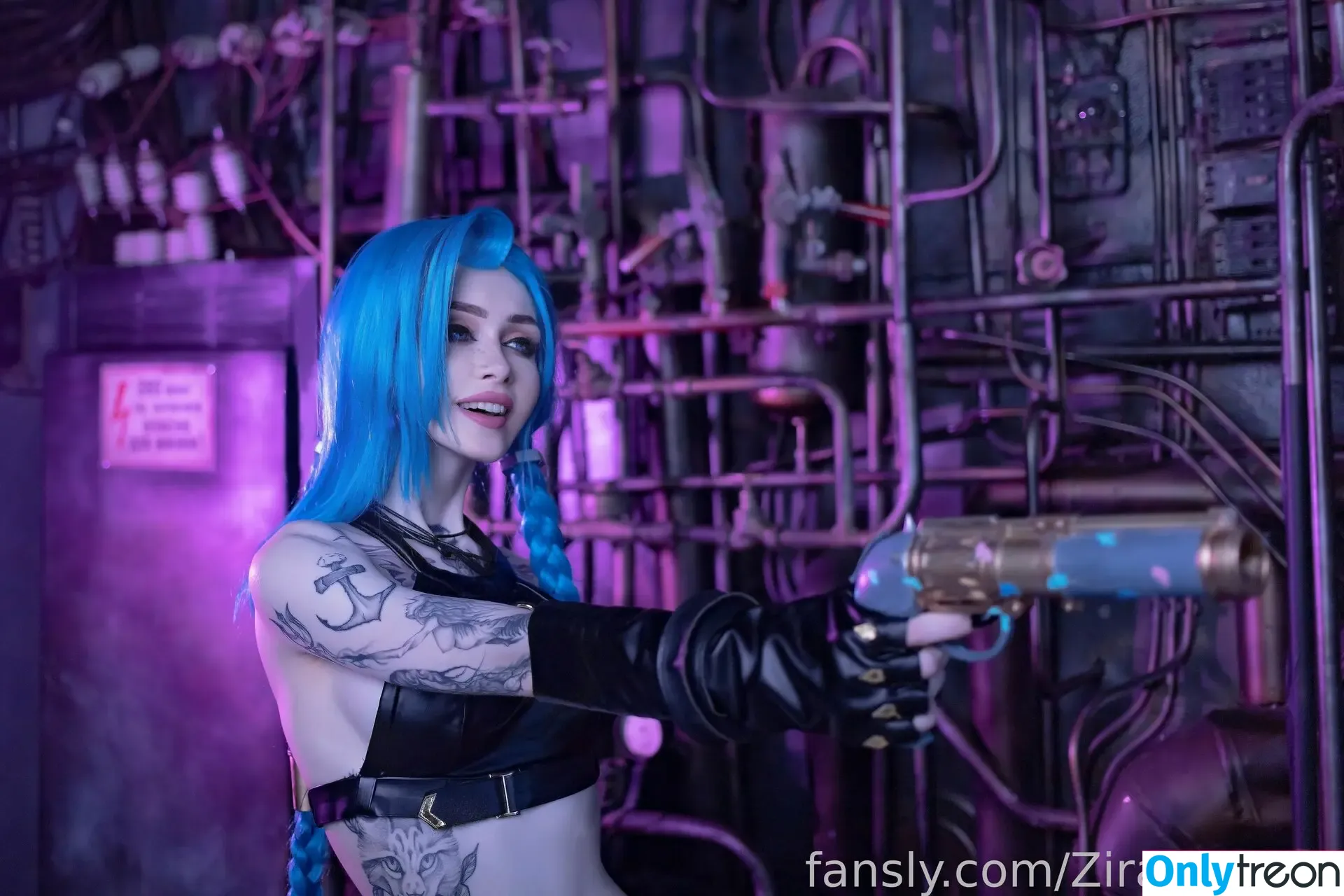 Jinx Cosplay Arcane nude photo #0151 (LeagueLegends / jinxedyumeria)