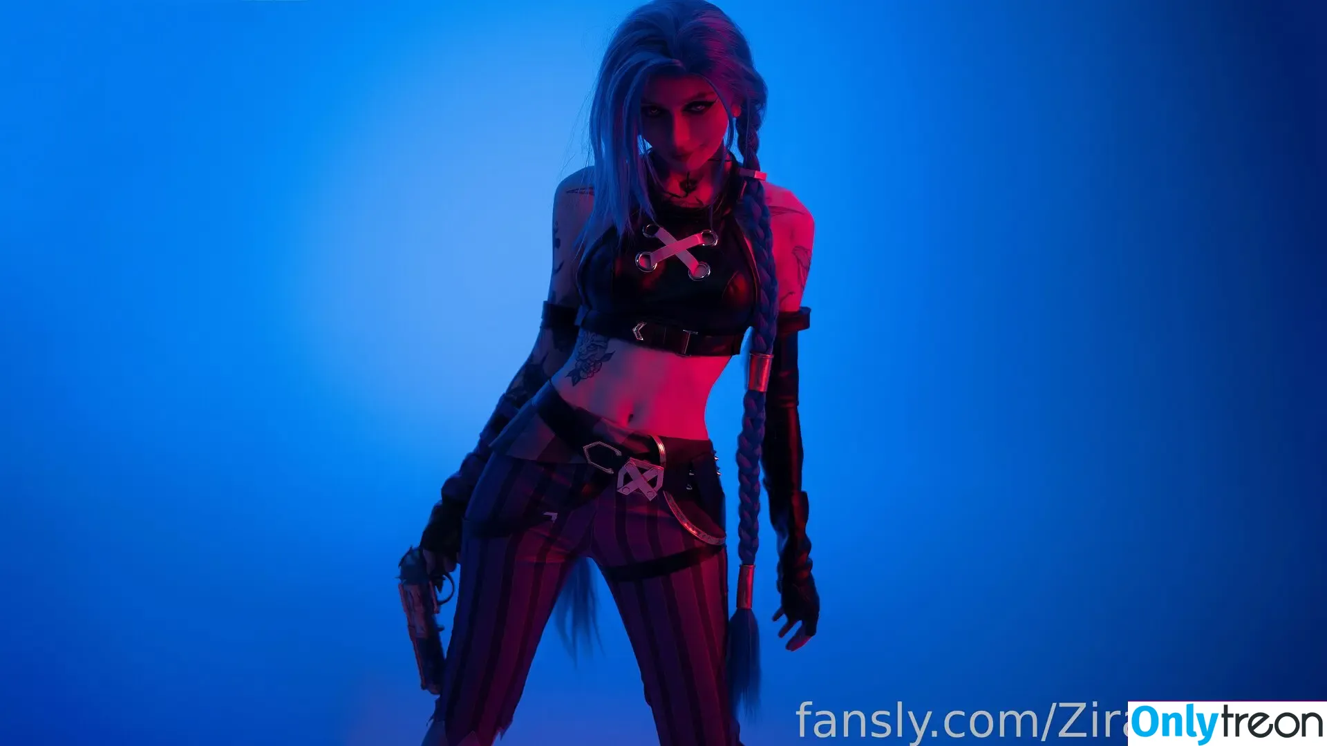 Jinx Cosplay Arcane nude photo #0175 (LeagueLegends / jinxedyumeria)