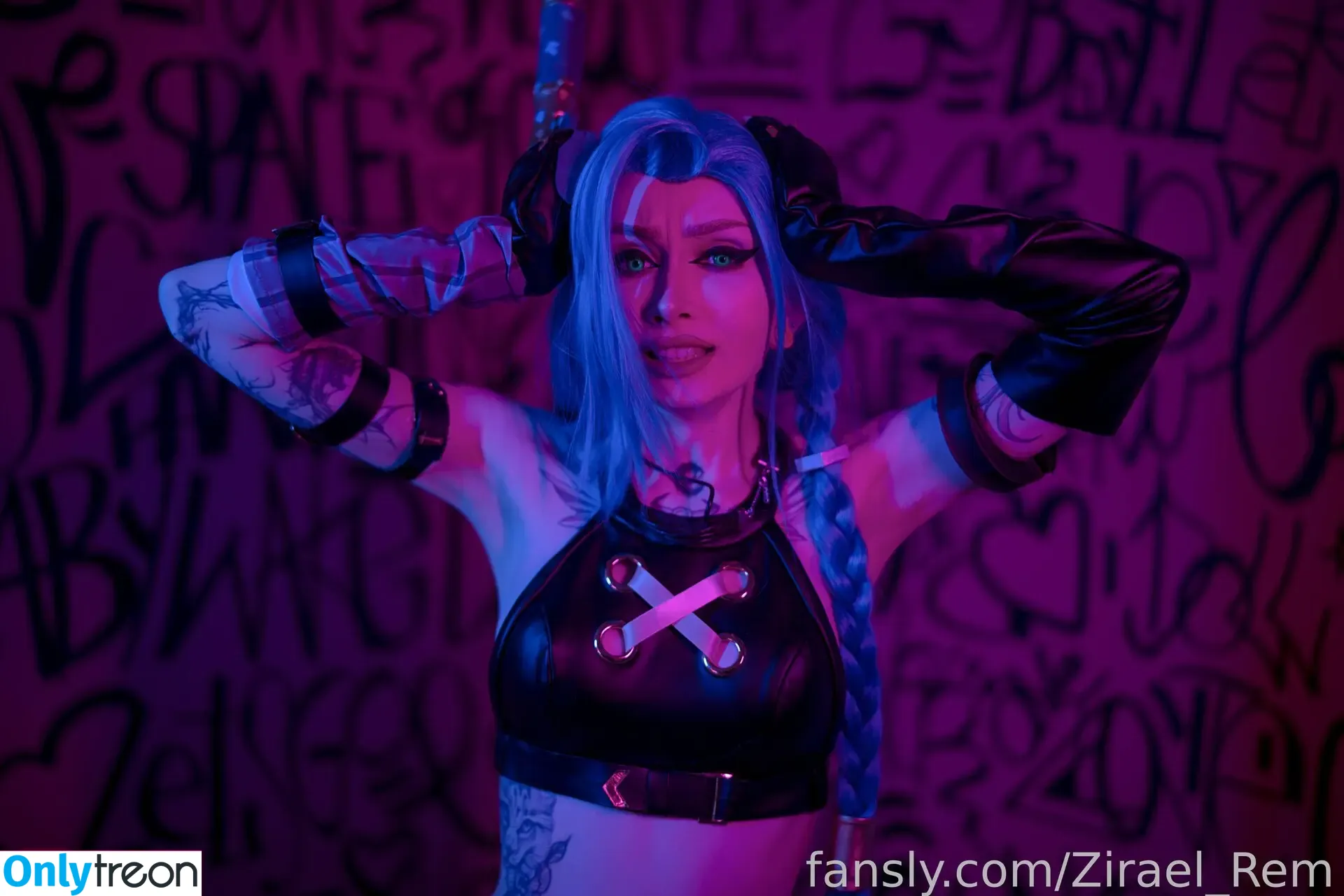 Jinx Cosplay Arcane nude photo #0177 (LeagueLegends / jinxedyumeria)