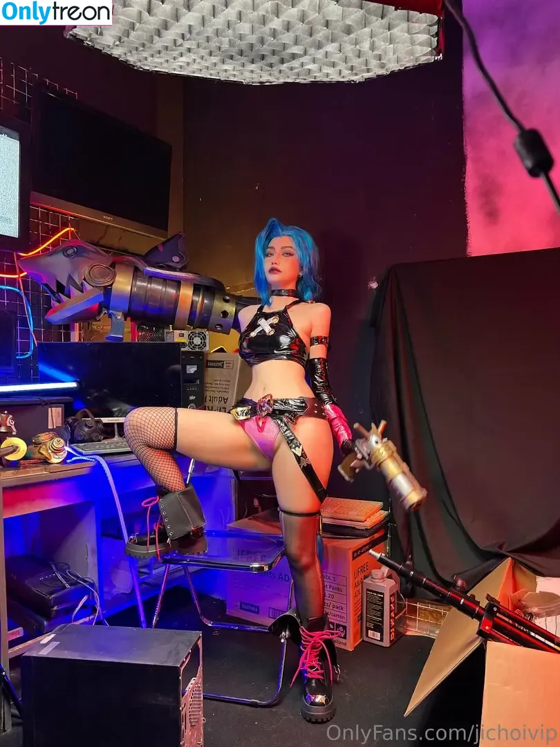 Jinx Cosplay Arcane nude photo #0217 (LeagueLegends / jinxedyumeria)