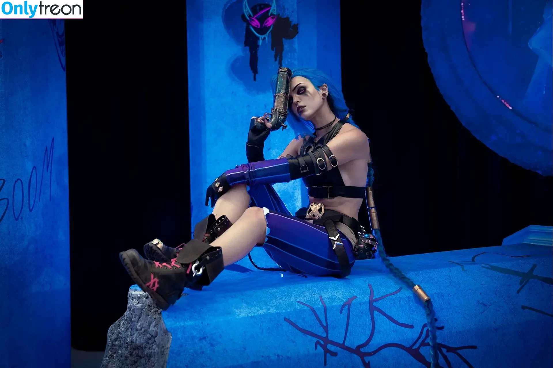 Jinx Cosplay Arcane nude photo #0246 (LeagueLegends / jinxedyumeria)