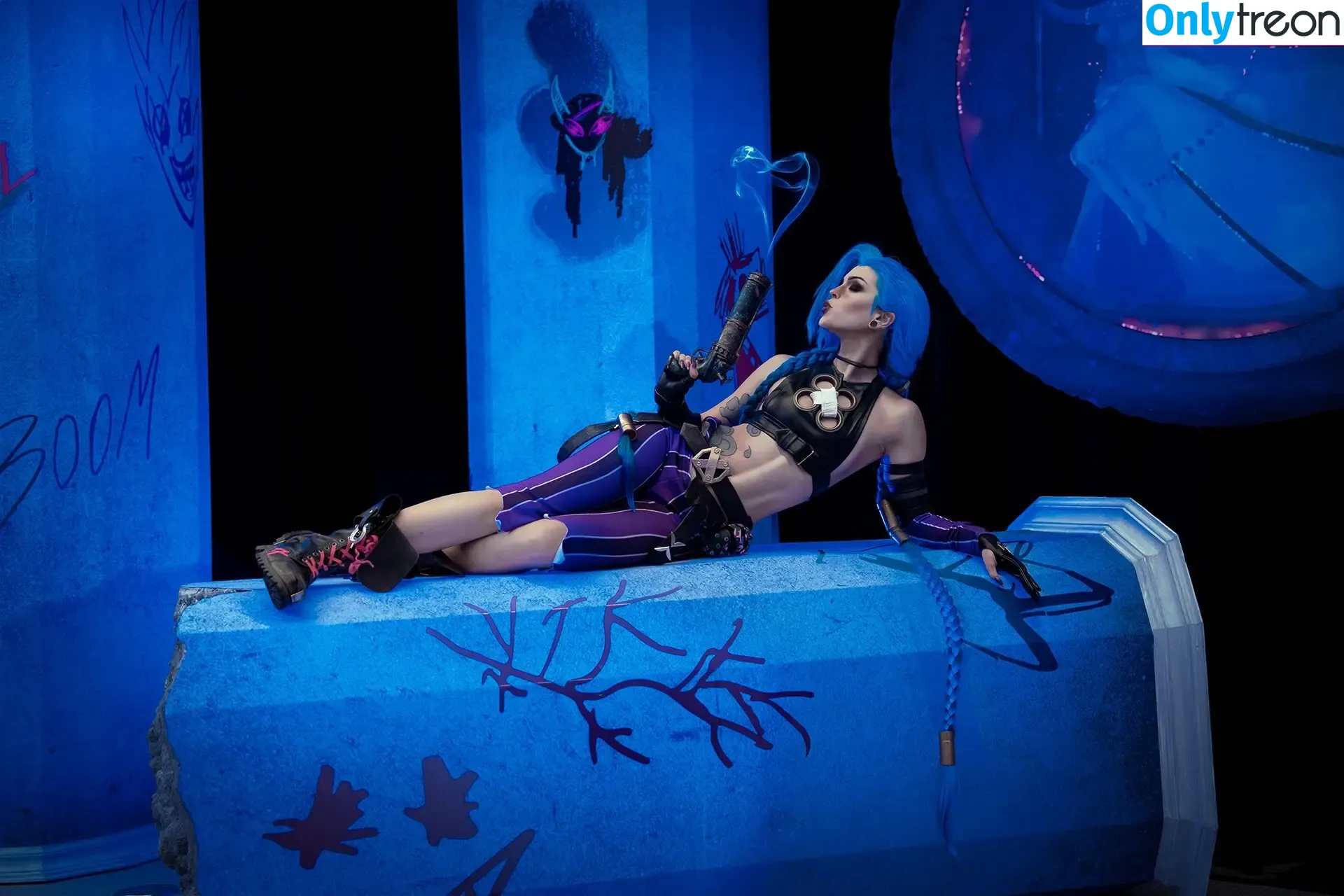 Jinx Cosplay Arcane nude photo #0248 (LeagueLegends / jinxedyumeria)