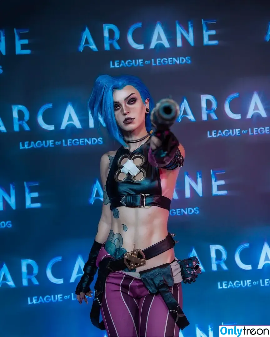 Jinx Cosplay Arcane nude photo #0273 (LeagueLegends / jinxedyumeria)