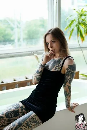 kelsomasha / Tattooed Russian nude photo #0010