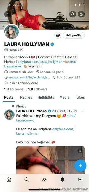 Laura Hollyman / laura_hollyman / lj.hollyman фото голая #0421
