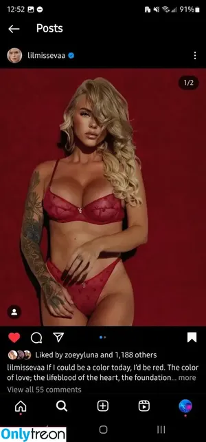 Lilmissevaa / Eva Desjardins nude photo #0001