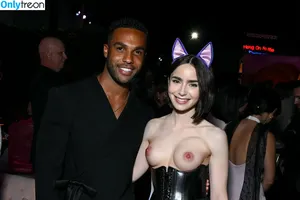 Lily Collins / lilyjcollins nude photo #0935