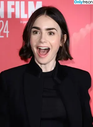 Lily Collins / lilyjcollins nude photo #0941