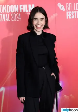 Lily Collins / lilyjcollins nude photo #0942