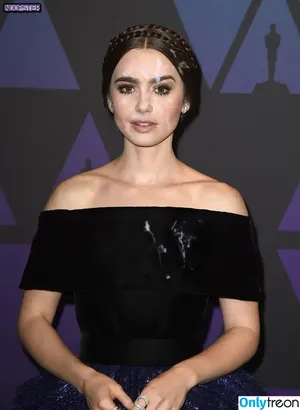 Lily Collins / lilyjcollins nude photo #1041