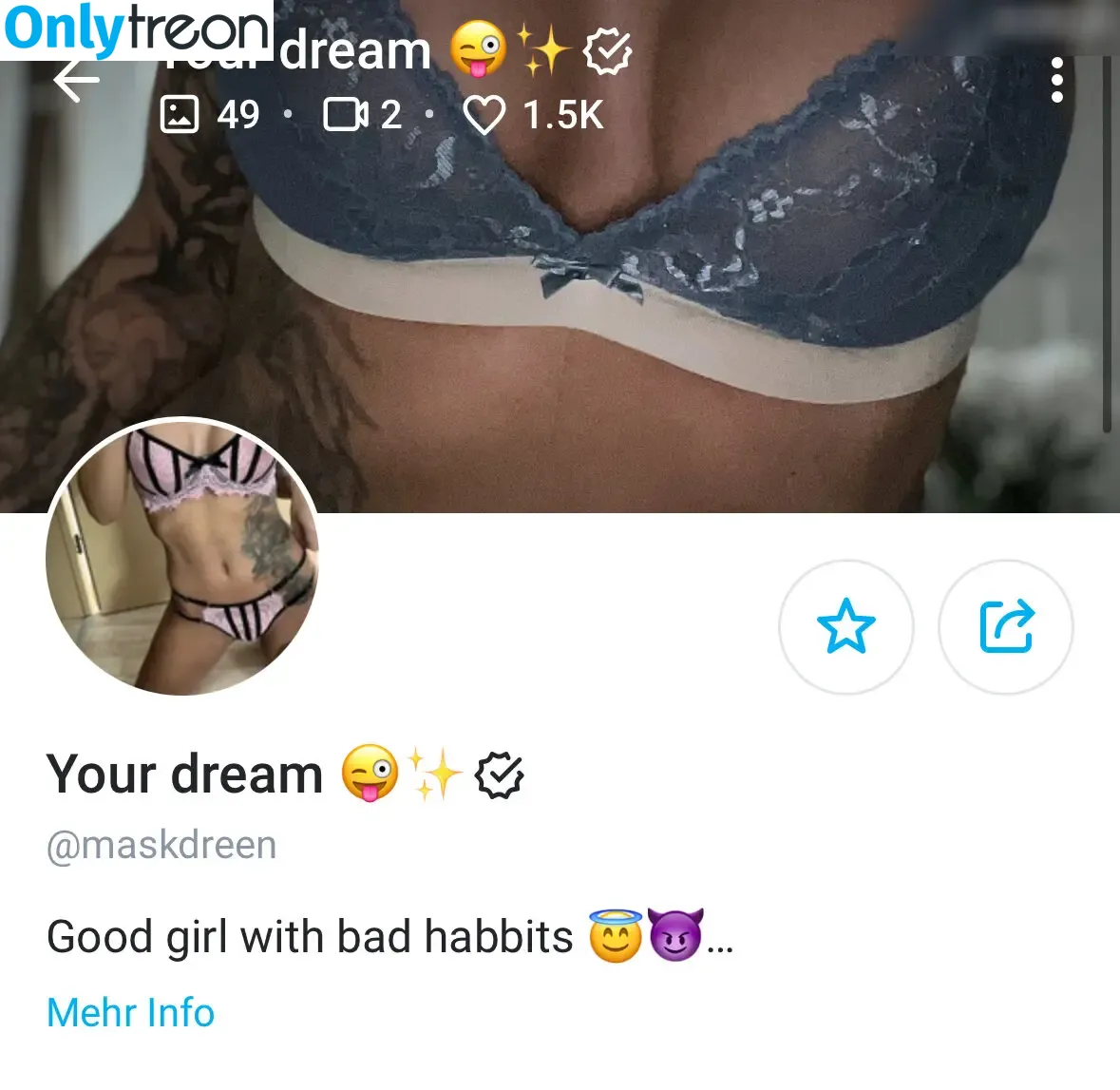 maskdreen / your dream nude photo #0001 (doreeenb__ / maskdreen)