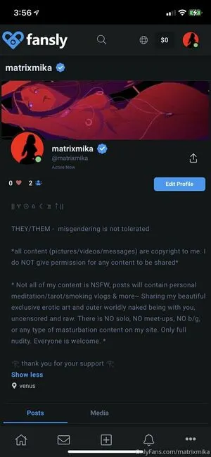 Matrixmika / ARIESV3NUS / Ariesvenus / Thiccuslyrata / Venusmatrix / matrixmicah фото голая #0270