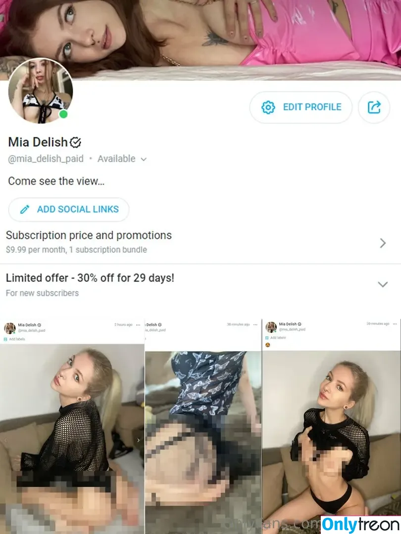 MiaDelish nude photo #0049 (EmilySm72050894 / mia.delish)