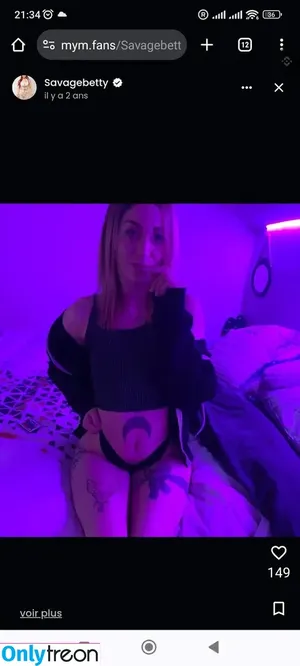 Mym Savagebetty / savage.betty nude photo #0014