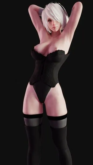 Nier Automata YoRHa / yorha.2.b nude photo #0060