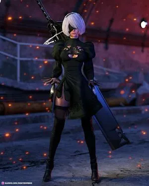 Nier Automata YoRHa / yorha.2.b nude photo #0061