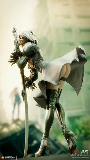 Nier Automata YoRHa / yorha.2.b nude photo #0106