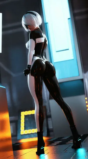 Nier Automata YoRHa / yorha.2.b nude photo #0110