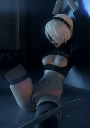 Nier Automata YoRHa / yorha.2.b nude photo #0134