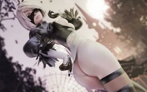 Nier Automata YoRHa / yorha.2.b nude photo #0136