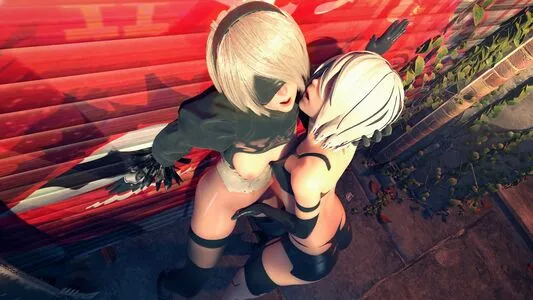 Nier Automata YoRHa / yorha.2.b nude photo #0151