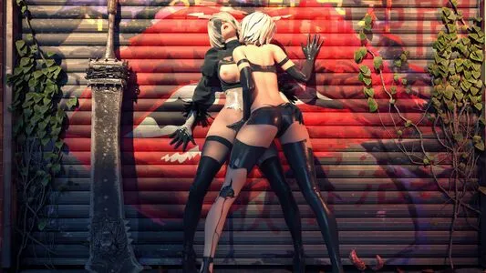Nier Automata YoRHa / yorha.2.b nude photo #0152