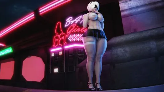 Nier Automata YoRHa / yorha.2.b nude photo #0156