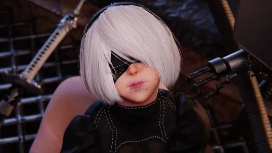 Nier Automata YoRHa / yorha.2.b nude photo #0164