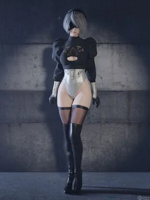Nier Automata YoRHa / yorha.2.b nude photo #0218