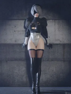 Nier Automata YoRHa / yorha.2.b nude photo #0219