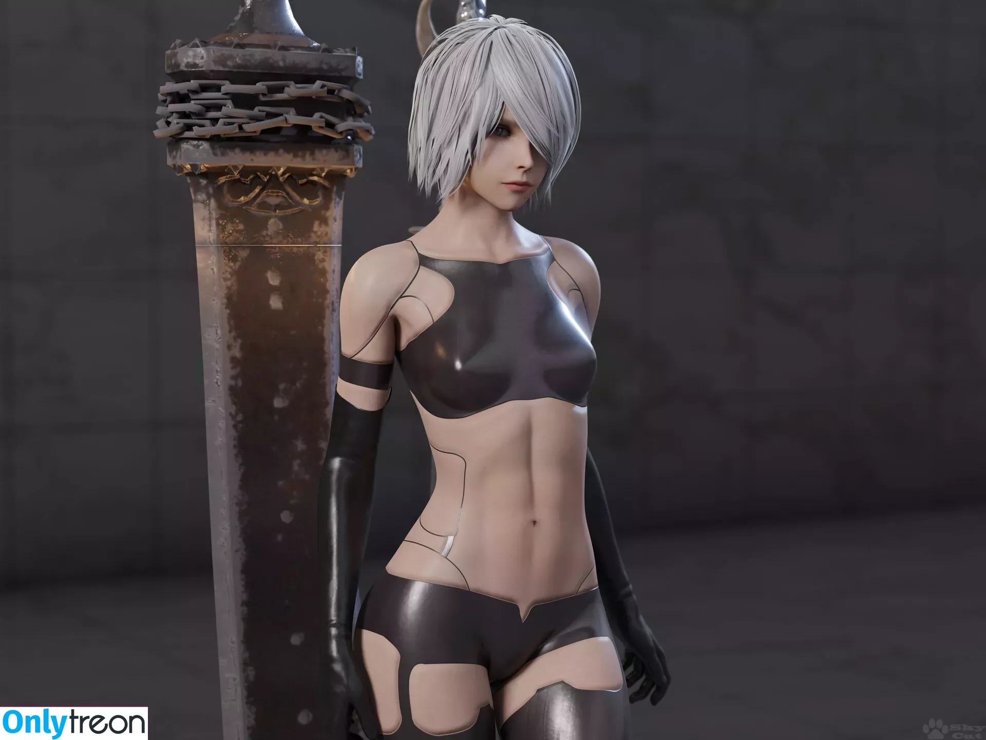 Nier Automata YoRHa nude photo #0422 (yorha.2.b)