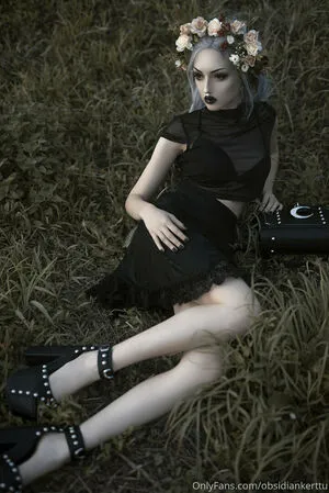 Obsidian Kerttu / Goth model / obsidiankerttu фото голая #0043