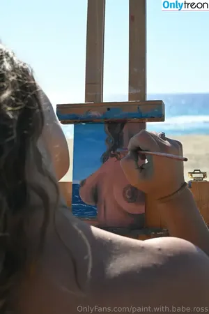 paint.with.babe.ross / paintwithbabeross nude photo #0013