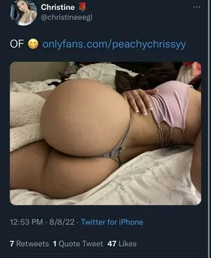 PeachyChrissyy nude photo #0004