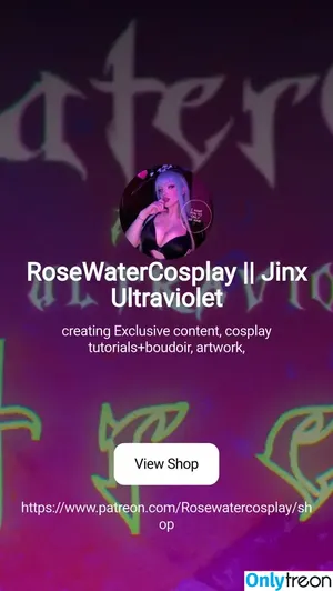Rosewatercosplay / jinxontherocks / jinxultraviolet / succubus.sushi фото голая #0021
