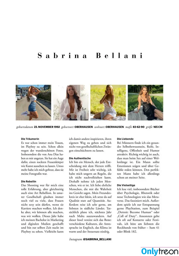 Sabrina Bellani голая photo #0010 (sabrinabellani)