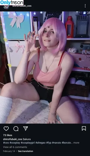 Shirayuki_hime / shiroifubuki_cos nude photo #0003
