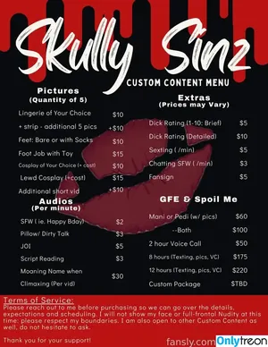 SkullySinz / skully._.sin nude photo #0002