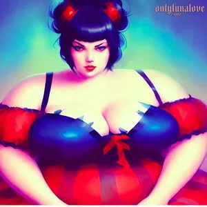 ssbbwlunalove / lunawitchling nude photo #0044