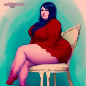ssbbwlunalove / lunawitchling nude photo #0052