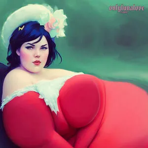 ssbbwlunalove / lunawitchling nude photo #0053